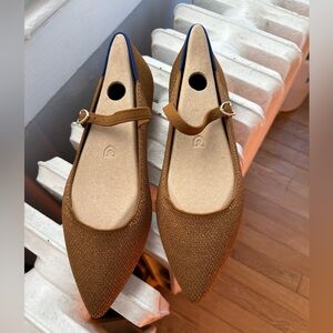 Rothy's Point Mary Jane in Bronzite. NWT. Size 9